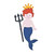 GO! Mermaid King and Queen Set  Embroidery Patterns by V-Stitch Designs