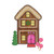 GO! Small Gingerbread Houses Embroidery Set