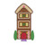 GO! Small Gingerbread Houses Embroidery Set