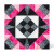 Nine Patch Star 9-inch finished quilt block sewn with AccuQuilt GO! Die 55685