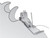 corded wavy edge foot