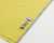 Taping foot yellow fabric grey edge stitching metallic presser foot attachment