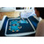 Sewing machine creating intricate embroidery on dark fabric in Lisarow NSW.