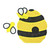 GO! Bee and Beehive Set Embroidery Patterns by V-Stitch Designs