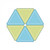 Studio Equilateral Triangle-4 3/8" Sides (3 1/2" Finished)-0