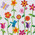 Closeup - GO! Butterfly Garden Quilt
