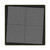 GO! Square-4 1/2" Multiples (AQ55060) - Two Tone Foam