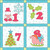Closeup - GO! 12 Days of Winter Bliss Wall Hanging