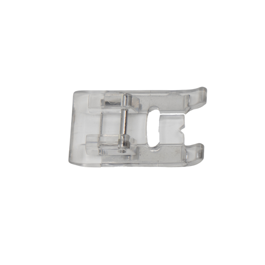 Pied De Reliure Transparent Avec Guide Janome – Référence 796402004, Compatible 900CPX, Cover Pro 1000CPX/2000CPX