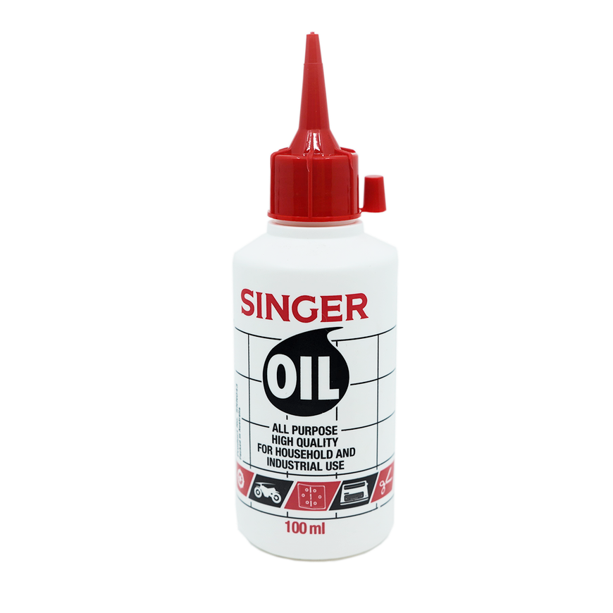 SINGER® All-Purpose High-Quality Lubricating Oil for Sewing Machines Household & Industrial Use
