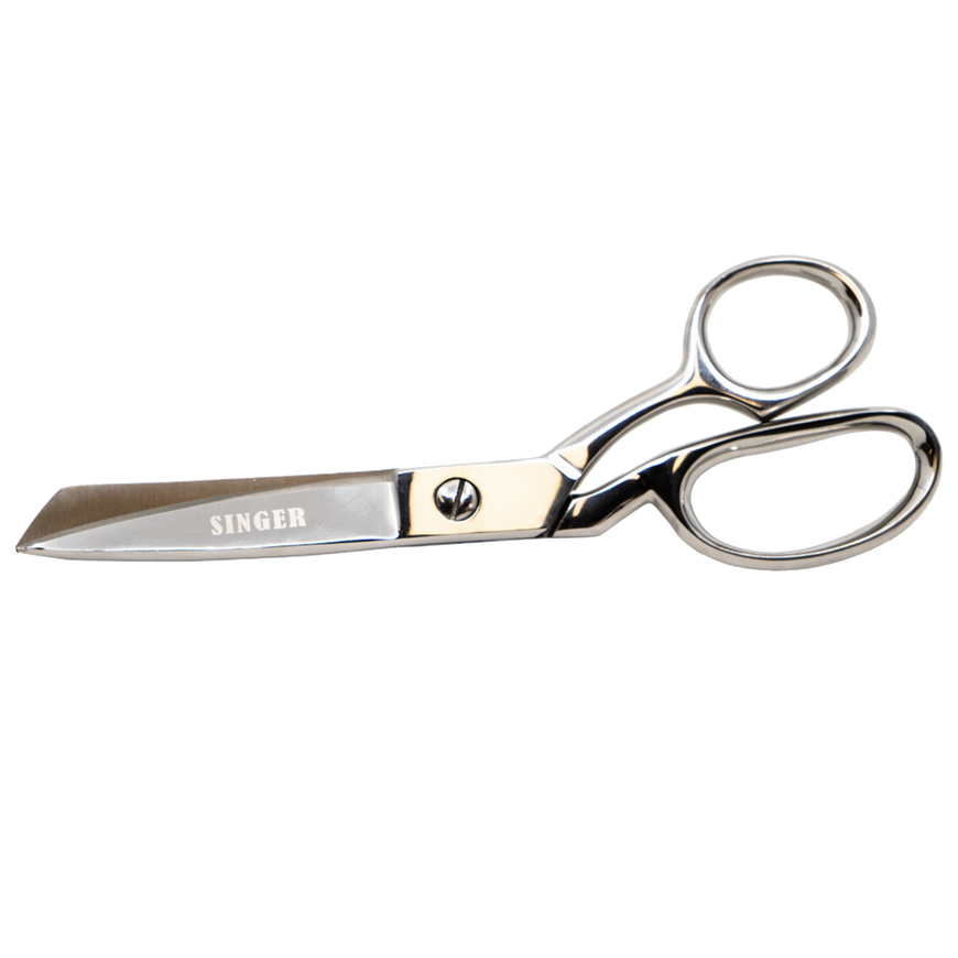 Singer Sewing 8 Inch Stainless Steel Bent Shear Scissors Closed