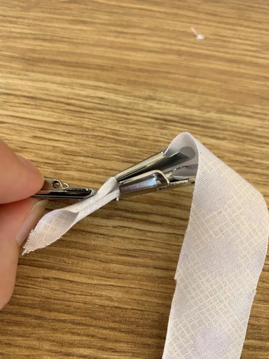 bias binding curl