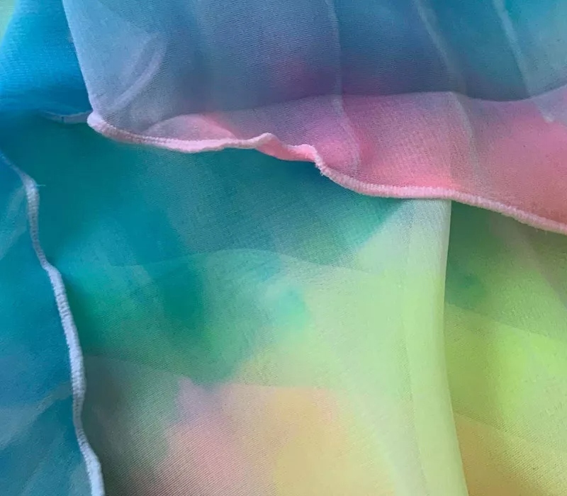 Overlock Rolled Hem