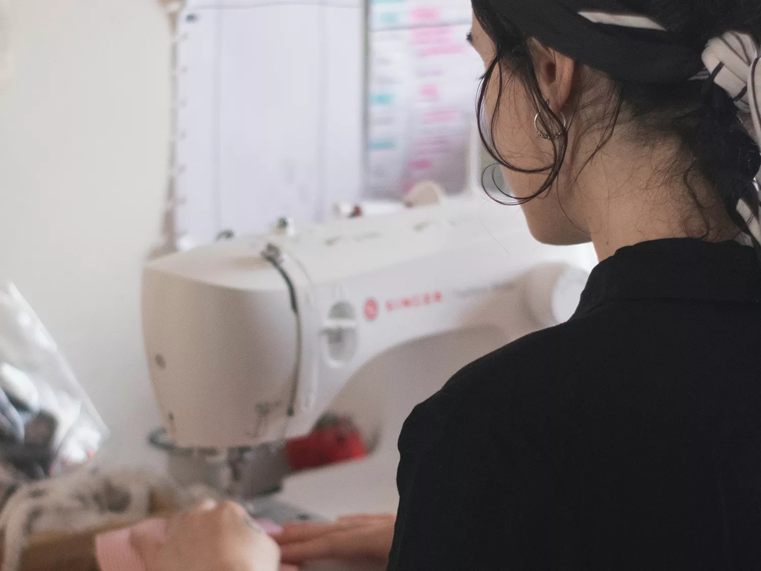 sewing clothes