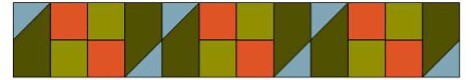 towering tall border alternating blocks 1