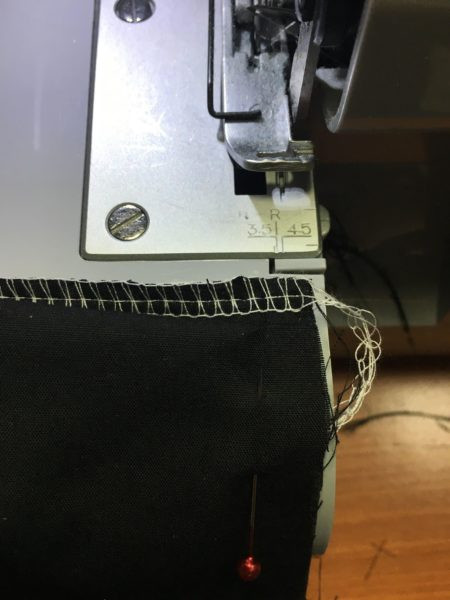 Bag- sewing second side