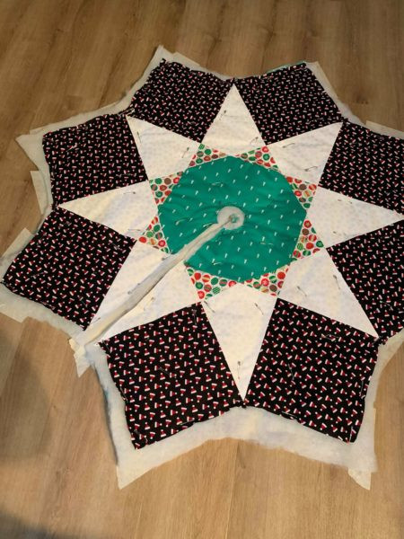 Christmas Tree Skirt- Matching layers