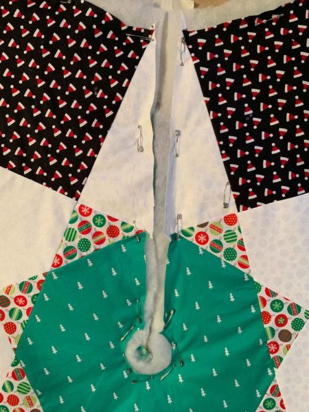 Christmas Tree Skirt- Pining 