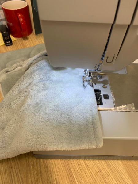 Stitching hem