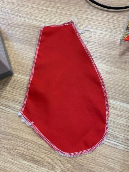 Construction step 1 Christmas Dress