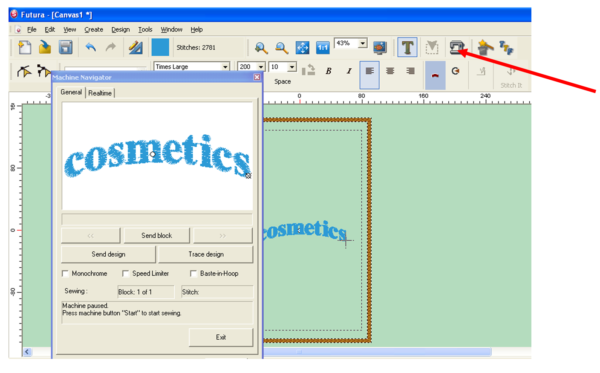 Diagram 10 Cosmetic Bag