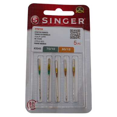 Singer Ball Point Needles Ballpoint / Stretch Fabric Needles : SINGER®