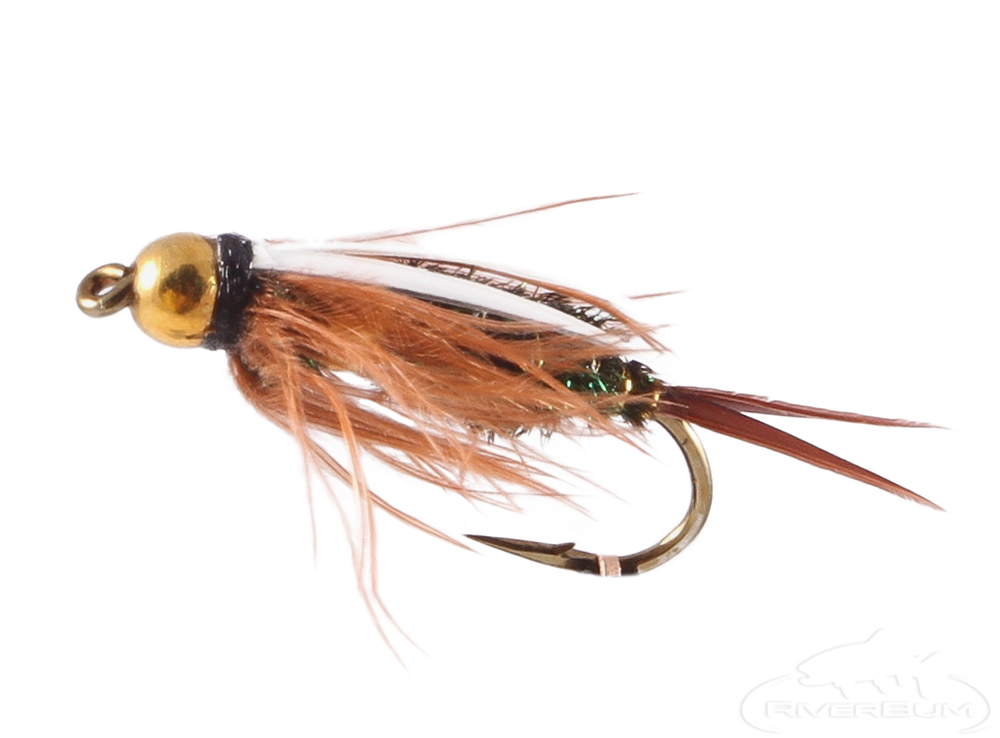 Prince Nymph, Double Bead Head  RiverBum Signature Prince Nymph Flies