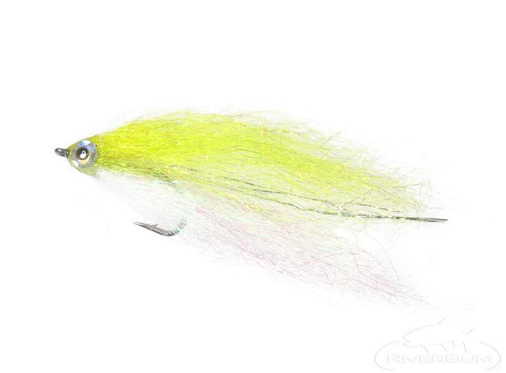 Mushmouth Yellow/White - Saltwater Fly Fishing Pattern