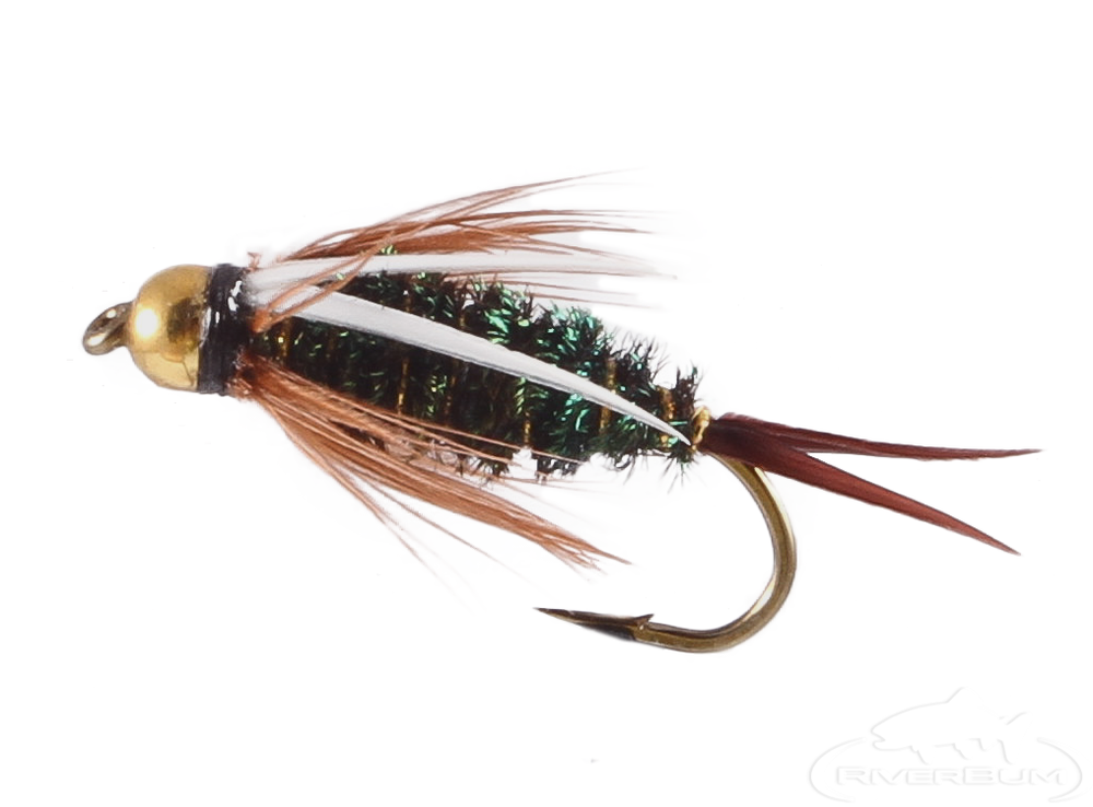 Prince Nymph, Bead Head  Signature Nymph Fly by RiverBum