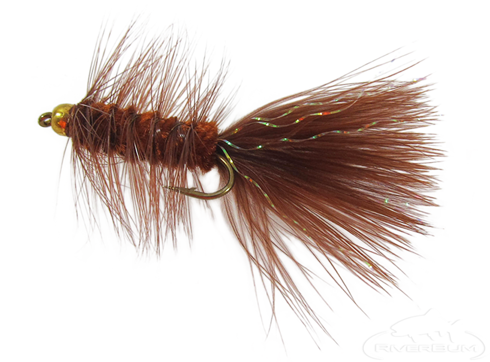 Beadhead Brown Wooly Bugger - 10
