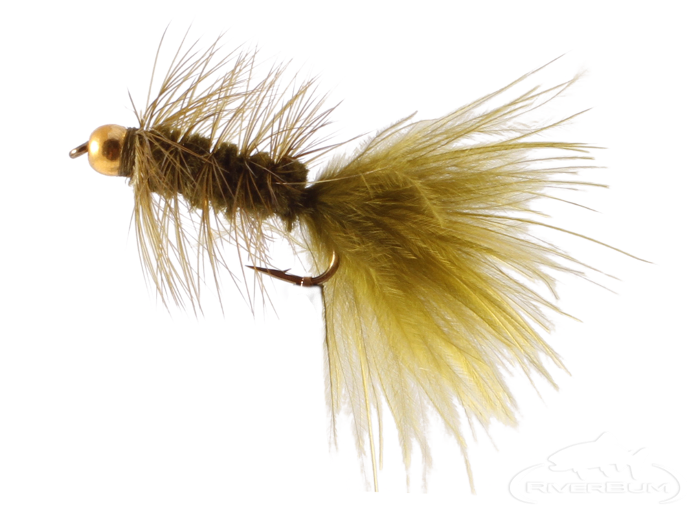 BH Woolly Bugger Olive Fly Fishing Fly