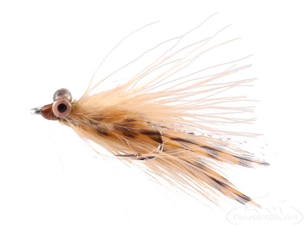 Shrimp, Marabou, White - Bonefish Flies