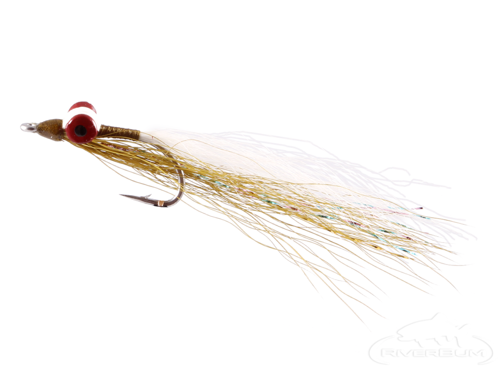 Clouser Minnow White Blue