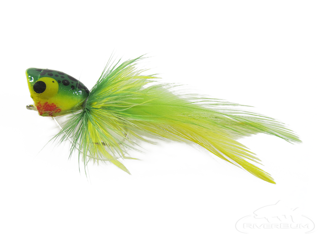 Bass Popper Frog - Bass Flies | RiverBum.com