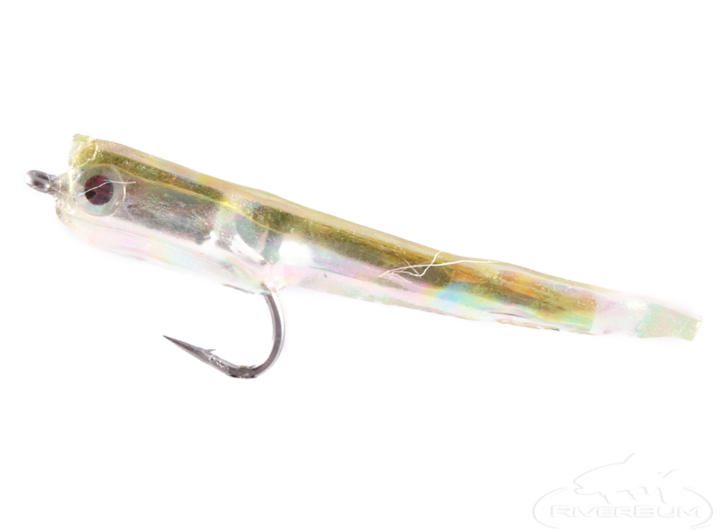Gummy Minnow, Olive Bass Fly
