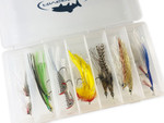RiverBum Striped Bass & Bluefish Fly Fishing Flies Assortment Kit with Fly  Box, Divers, Mushmouth, Bullethead, Mackerel - 14 Piece : :  Sports, Fitness & Outdoors