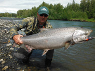 King Salmon on the FLY in Alaska!