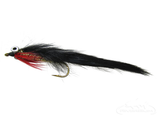 Roza's Gray Zonker S8 Fishing Fly, Streamers