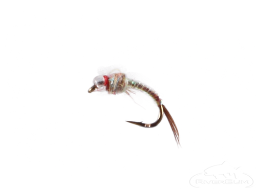 Rainbow Warrior pearl glass bead