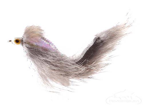 Tying Pearl Alevin Baitfish Minnow Fly Pattern (Lures/Streamers) by BK 