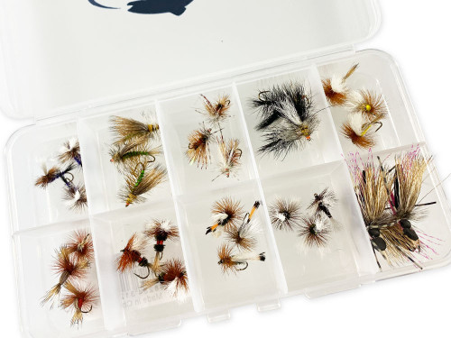 Dry Fly Attractor Stimulator Assortment - 30 Piece