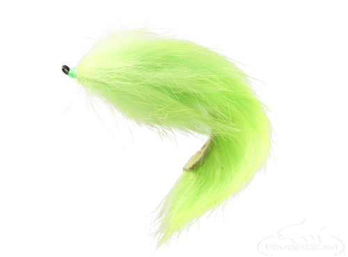 Bunny Leech, Chartreuse, Salmon Hook