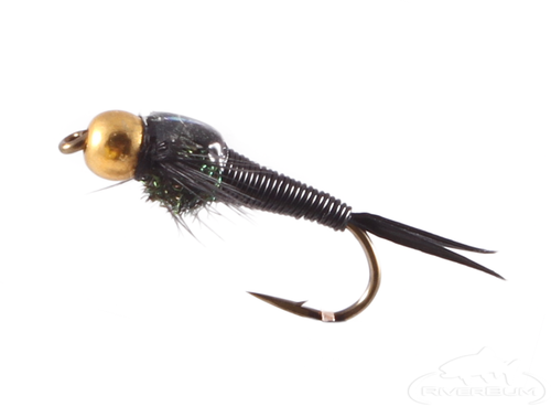 Red Copper John Nymph, Bead Head  Signature Copper John Fly by
