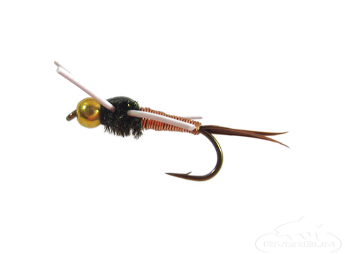 Copper John, Wired BH, Chartreuse - Trout Fly Pattern