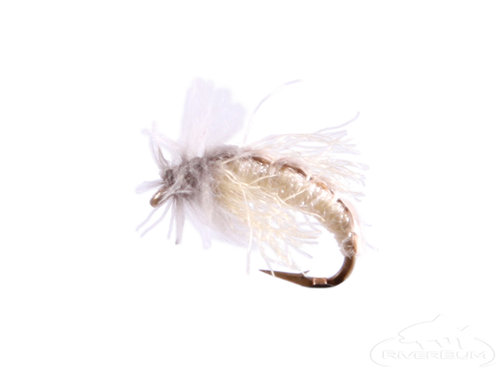 Caddis Pupa, Z-Wing, Cream 