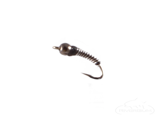 Brassie, Bi-Color, Bead Head, Silver-Black 