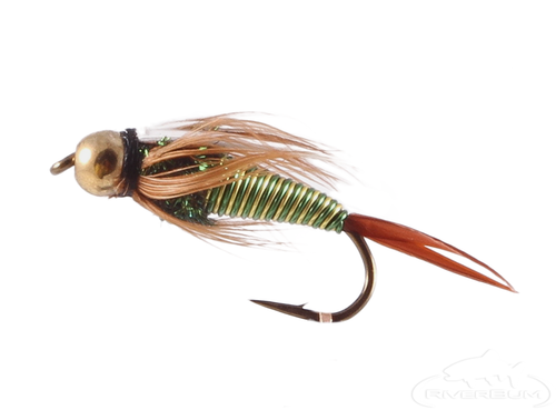 BH Rubber Leg Stone Fly Nymph - Rust Brown, Flys and Guides