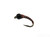 Zebra Midge, Brown/Silver, Black Tungsten Bead