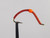 UV Wire Worm, Red and Orange