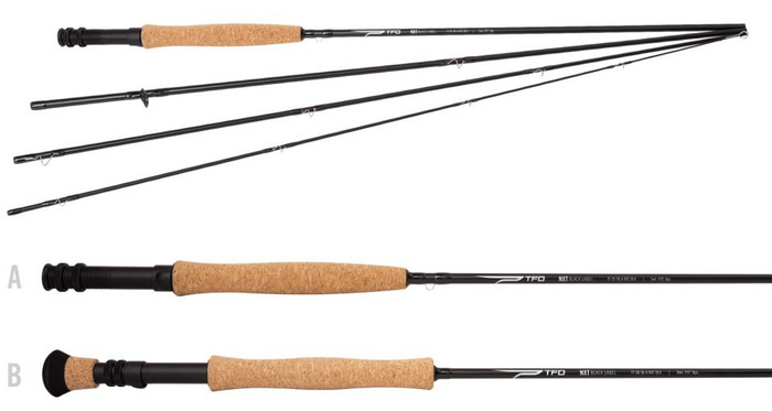 NEW TFO TEMPLE FORK OUTFITTERS AXIOM II -X 9' #12 WEIGHT FLY ROD- FREE  LINE!